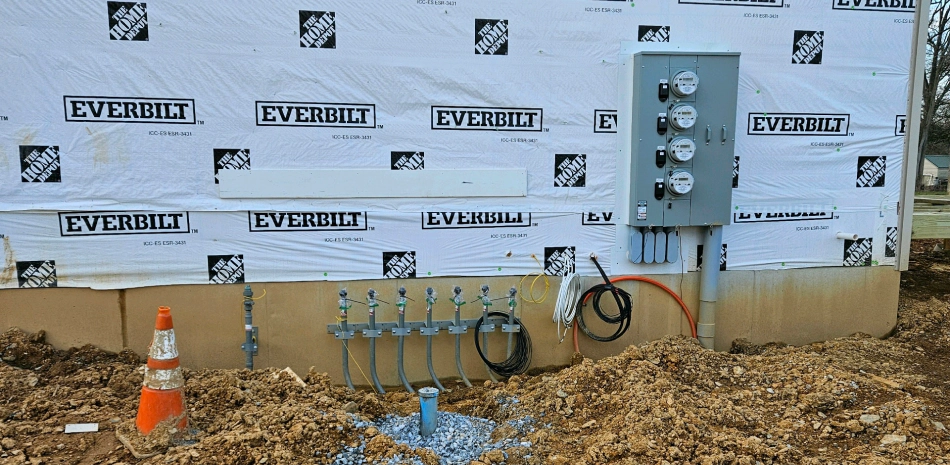 New Construction HVAC & Plumbing Installation